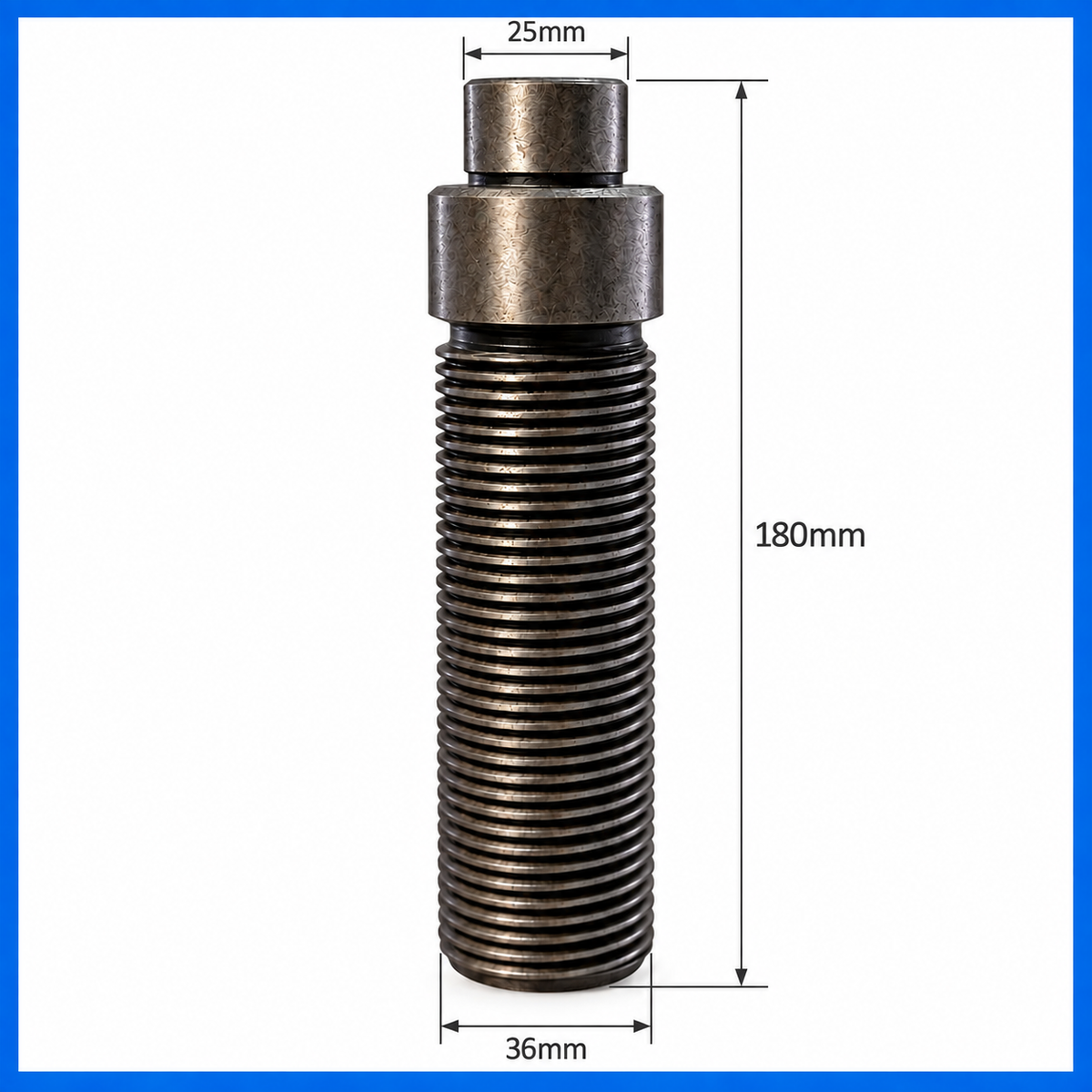 Eje para Equilibradora de Ruedas Ø36 mm x 180 mm
