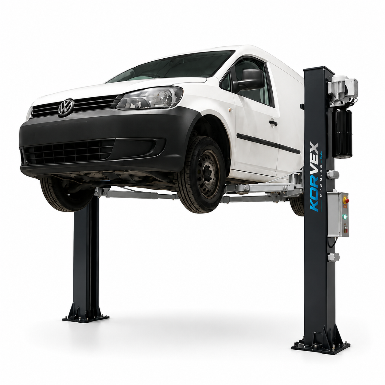Elevador de coches 2 columnas 4,2T automático 230V Korvex Dynamics