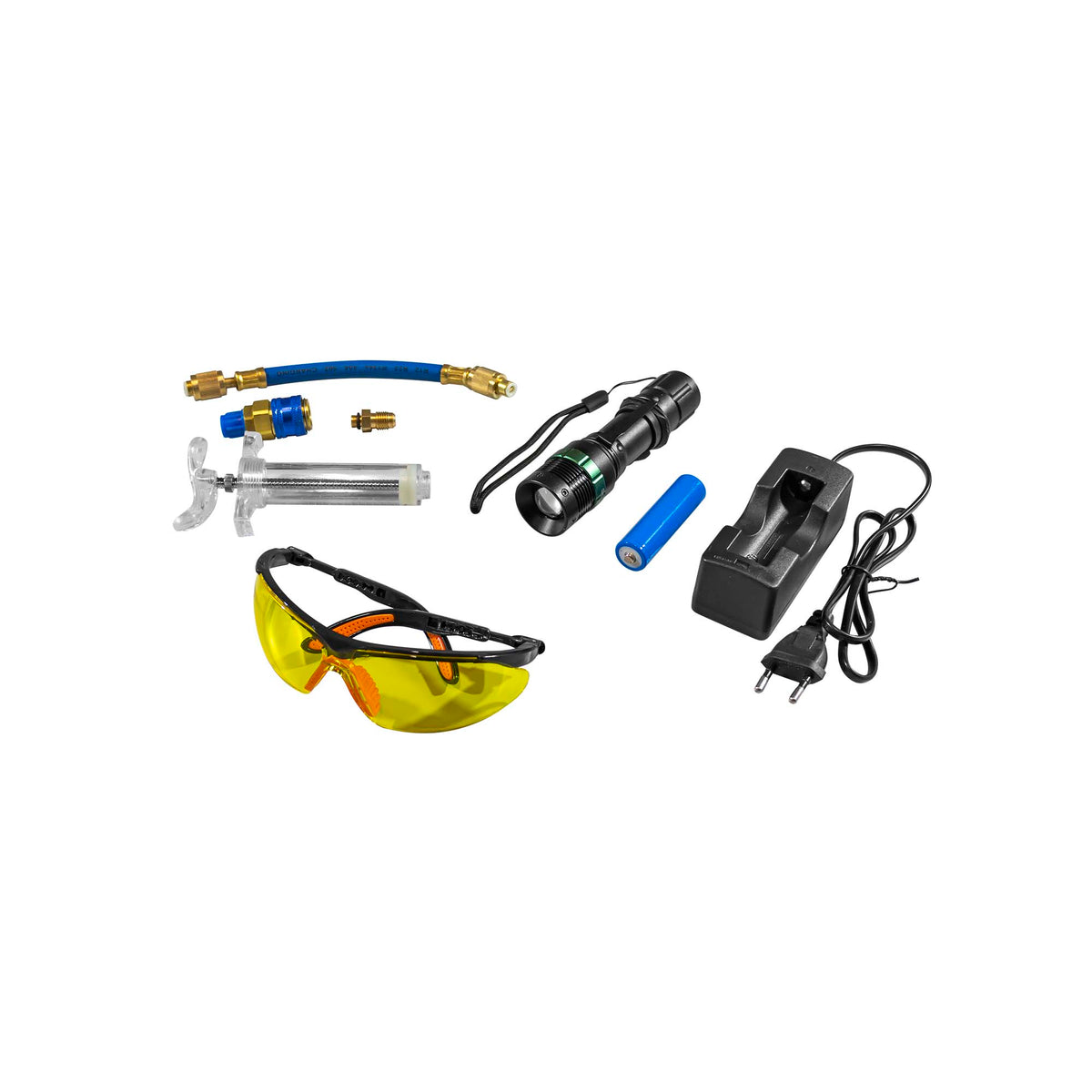 Kit Detector de Fugas AACC UV 3W 100 lm – Korvex Dynamics