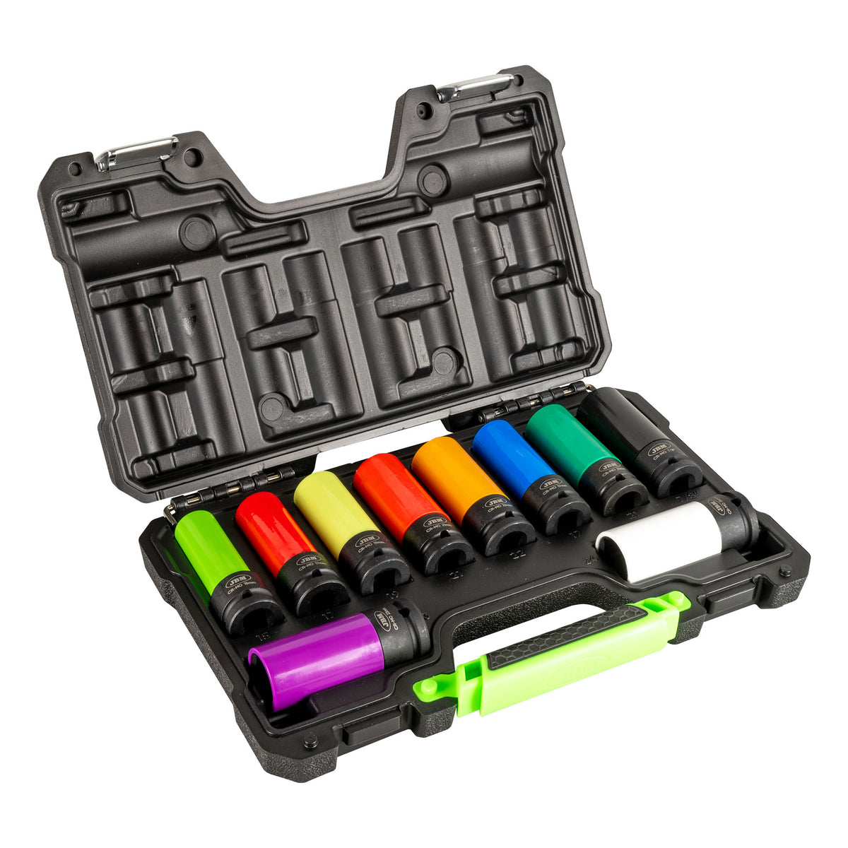 Set de 10 Vasos de Impacto 1/2" CR-MO para Extracción de Ruedas