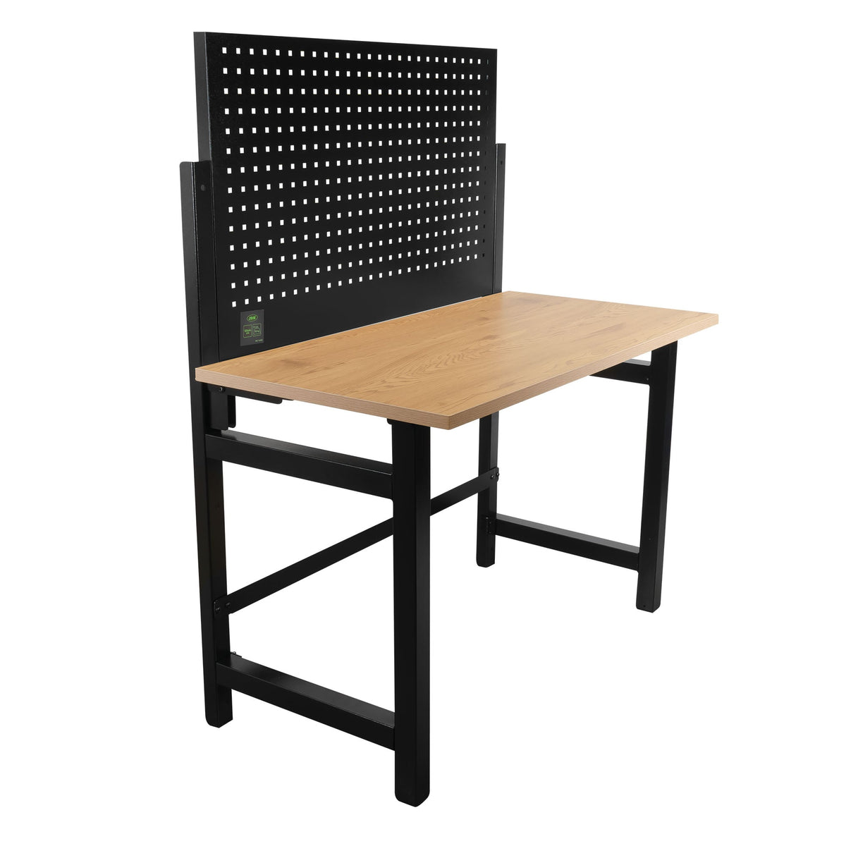 Mesa de Trabajo Plegable 1200 × 600 mm con Panel Perforado – 150 kg