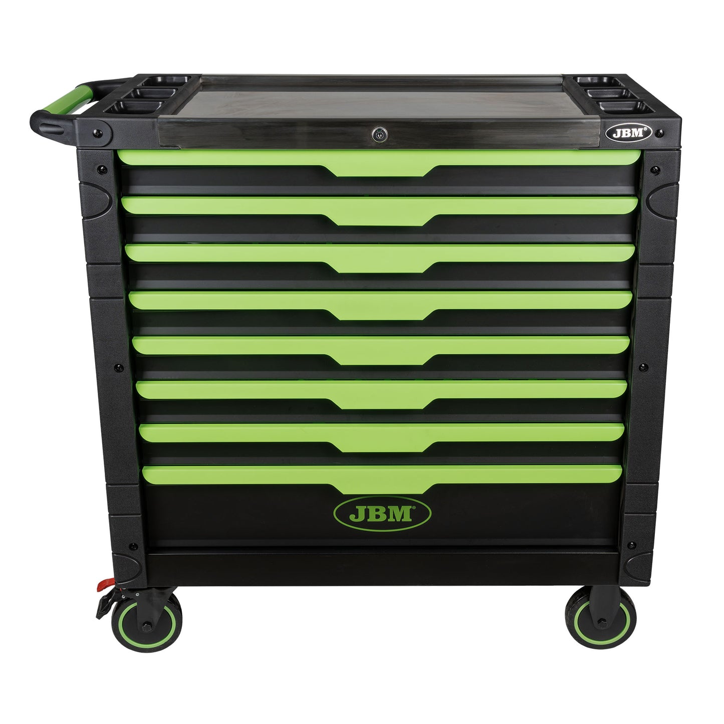 Carro de herramientas profesional con 468 piezas y 8 cajones