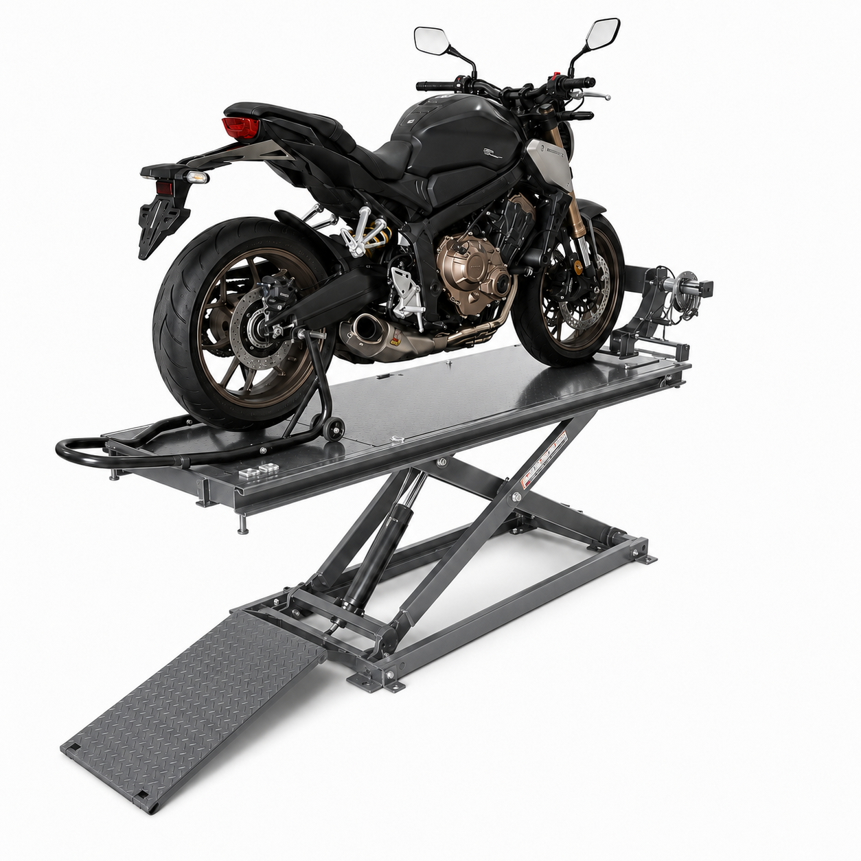 Elevador de Motos 700 kg Profesional Monofásico 230V | Korvex Dynamics