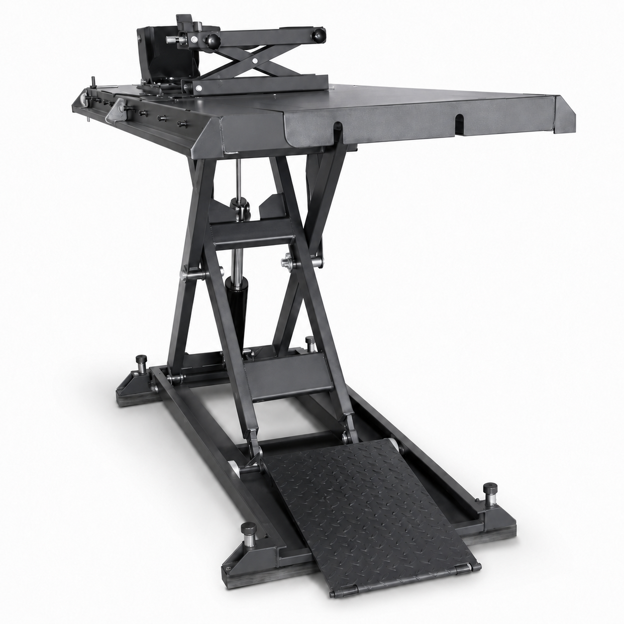 Elevador de Motos 700 kg Automático Profesional 230V | Korvex Dynamics