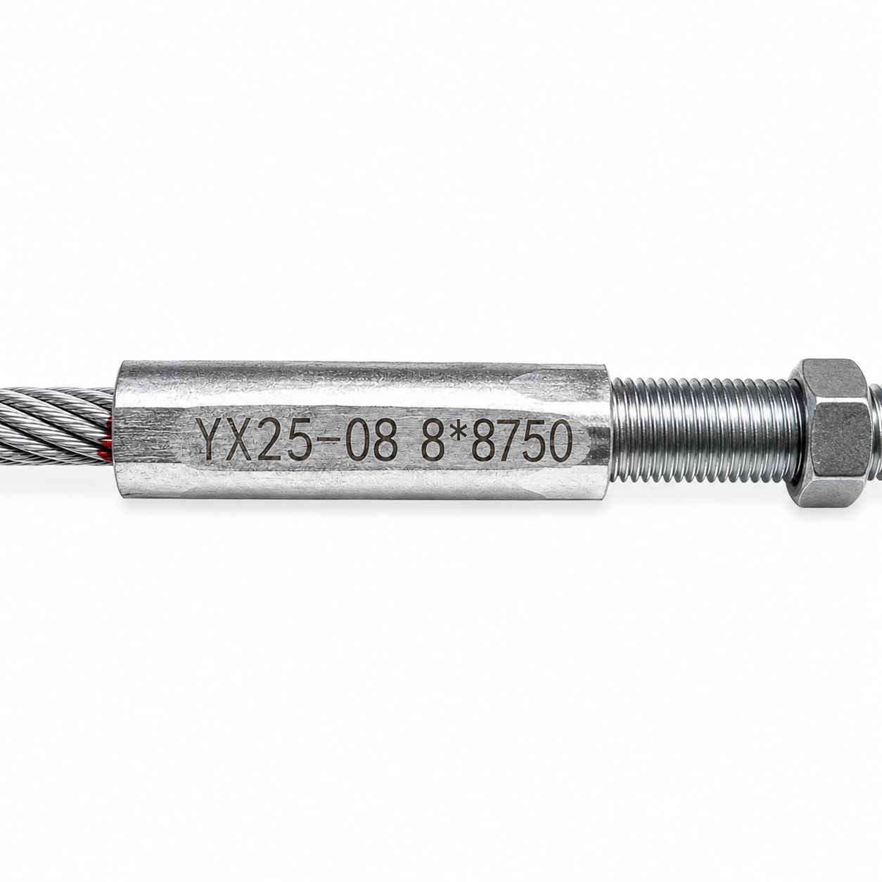 Recambio cable de acero para elevador 2 columnas 8 × 8.750 mm