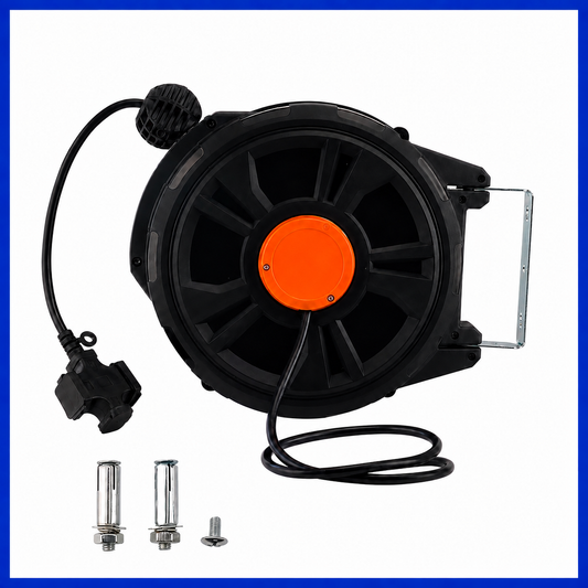 Enrollador Automático de Manguera de Aire 15 m – 8 × 12 mm