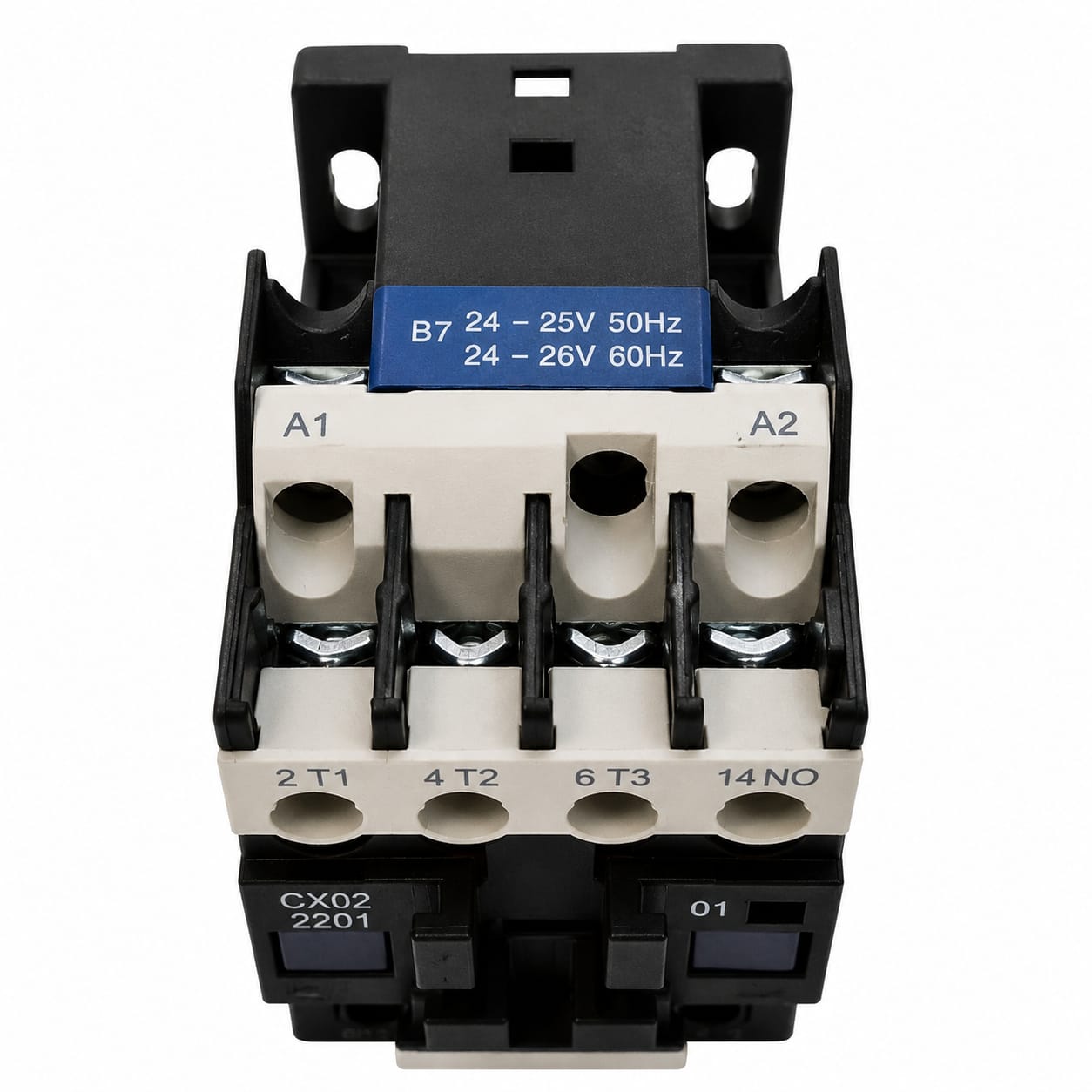 Contactor eléctrico B7 24–26 V para elevador de coches | Korvex Dynamics
