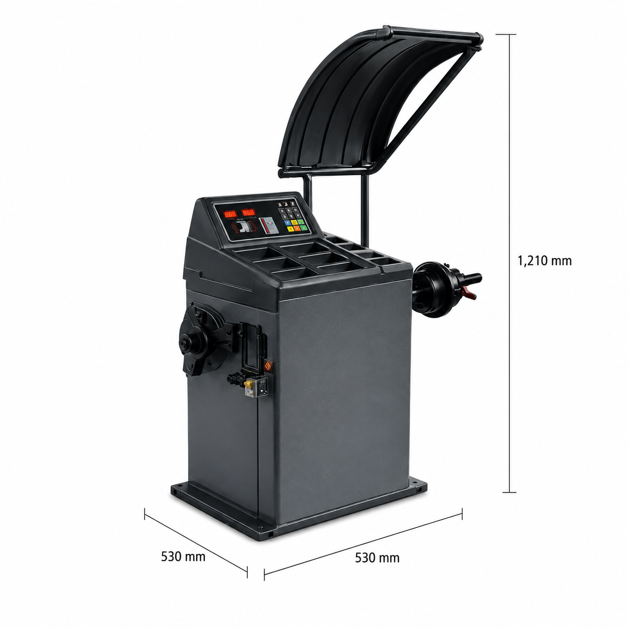 Equilibradora de ruedas semi automática 24”  220V | Korvex Dynamics