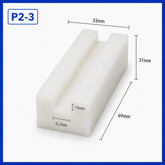Recambio patín de nylon para elevador P2-3