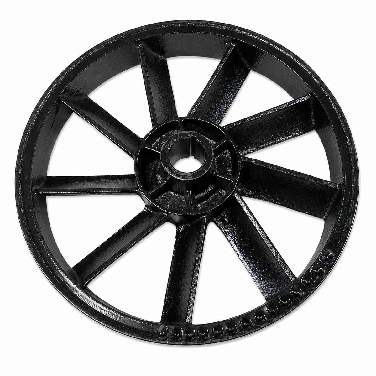Polea Doble 340 mm para Compresor de Aire | Volante de Transmisión