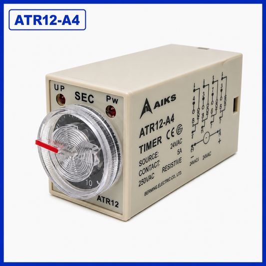 Recambio relé temporizador de 14 pines ATR12-A4 24 V AC
