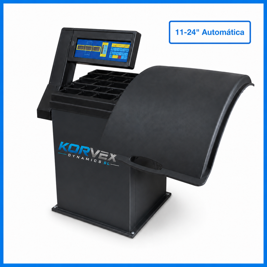 Equilibradora de ruedas automática 24" con introducción inteligente – 230V
