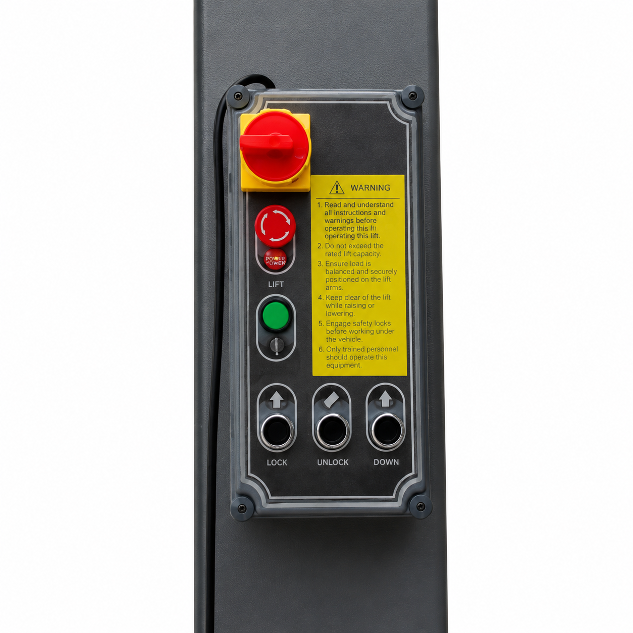 Lote Kronos – Elevador automático 4,2 T + Desmontadora y Equilibradora 11–24”