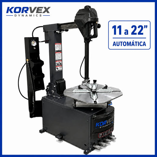 Desmontadora de neumáticos Automática 220V | Korvex Dynamics