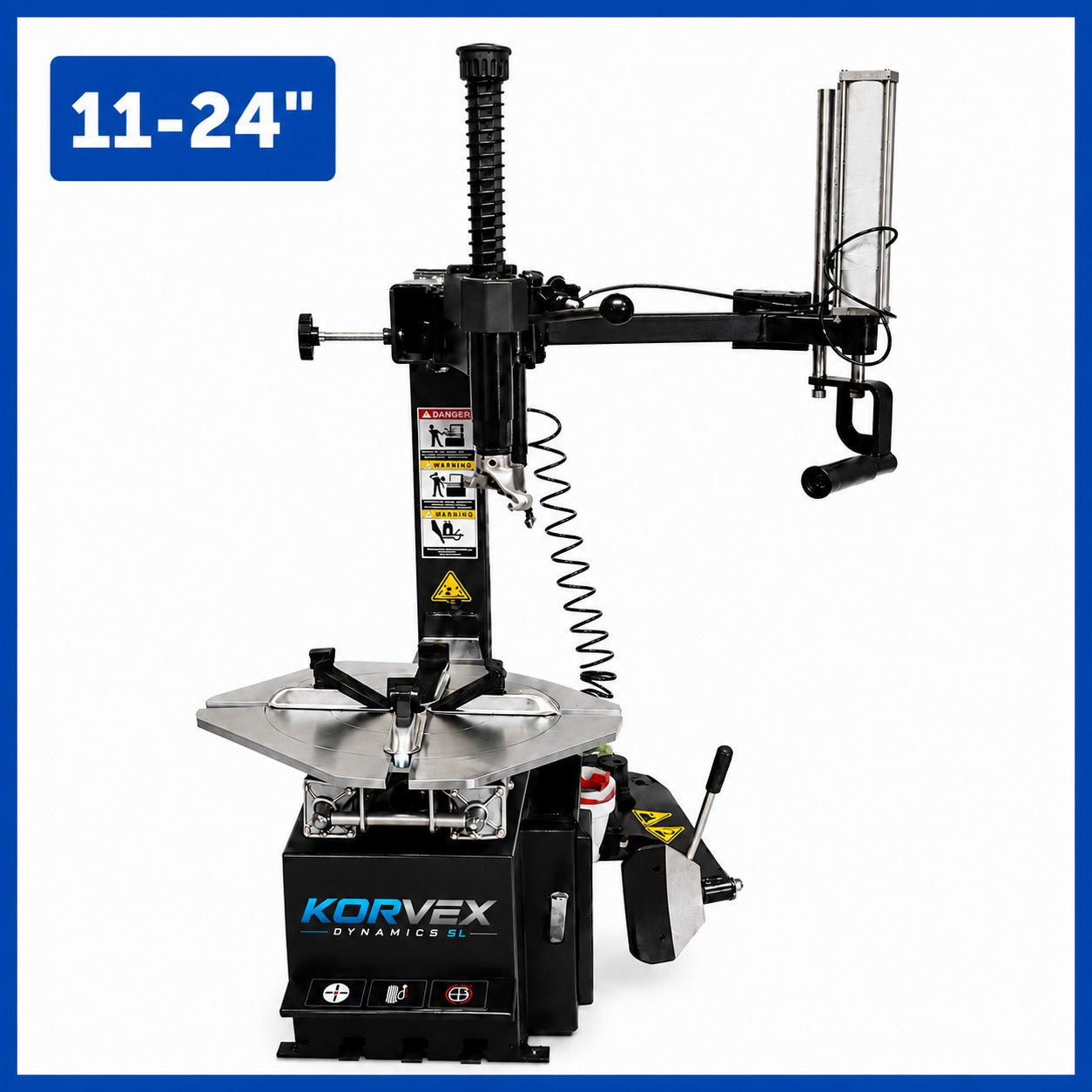 Desmontadora de Neumáticos K02 con Brazo de Ayuda 230V | Korvex Dynamics