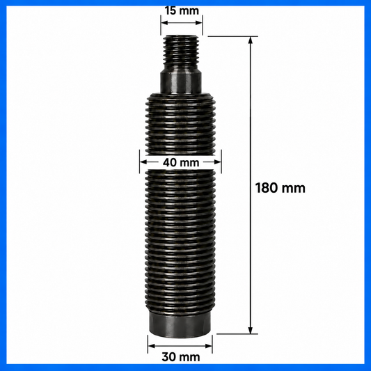 Eje para Equilibradora de Ruedas Ø40 mm x 180 mm