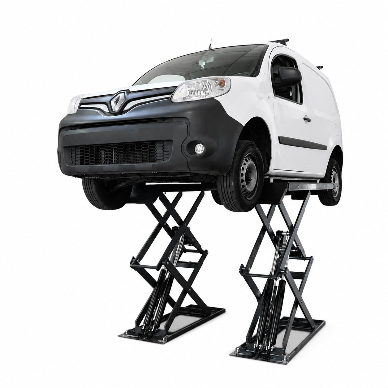 Elevador tijera sobre suelo 3000 kg monofásico extra plano Oferta Limitada