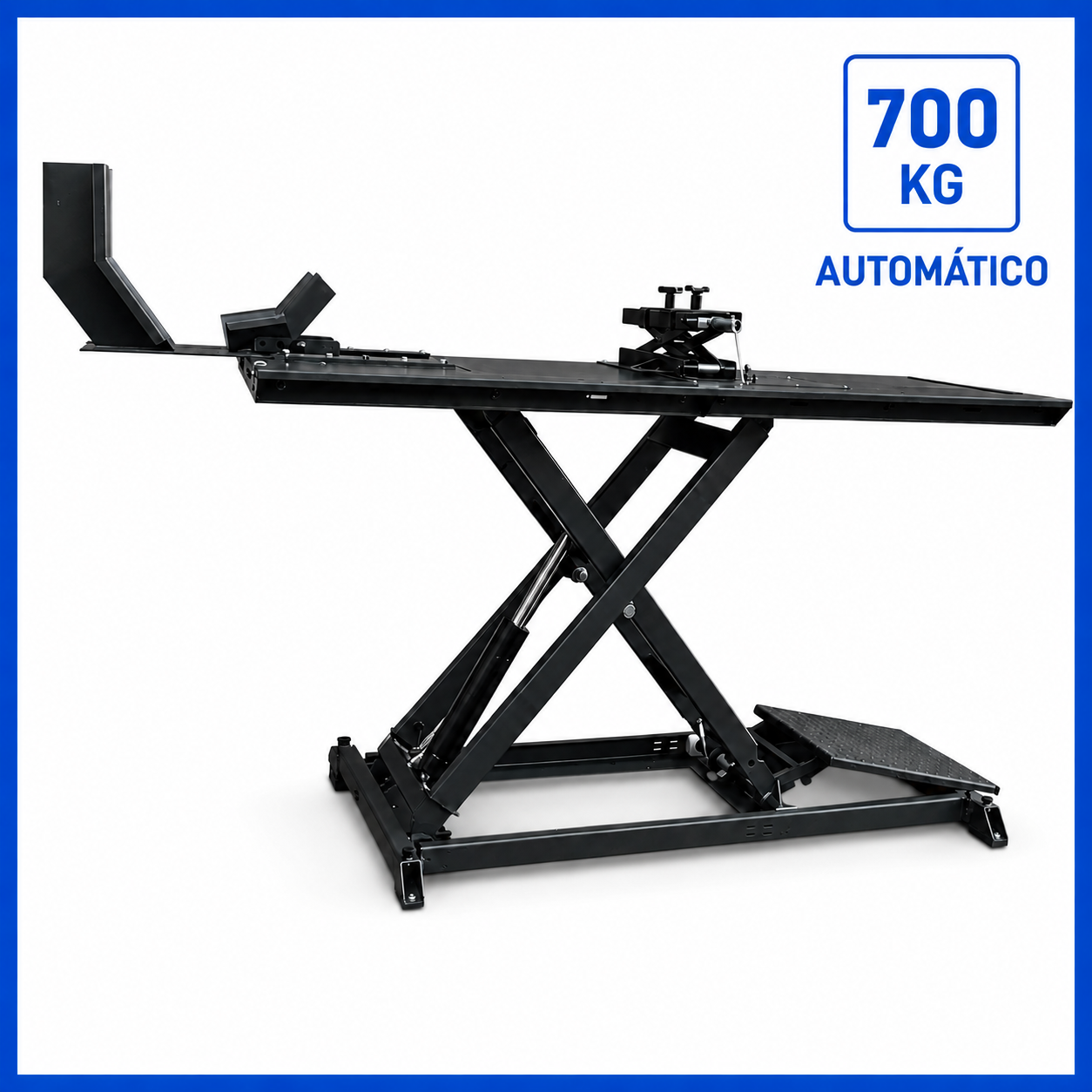 Elevador de Motos 700 kg Automático Profesional 230V | Korvex Dynamics