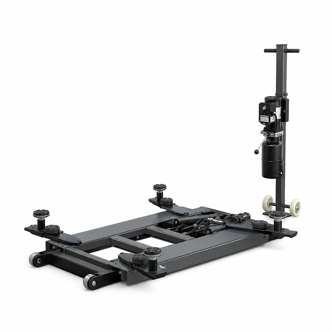 Elevador tijera portátil 2800 kg monofásico para taller Korvex Dynamics