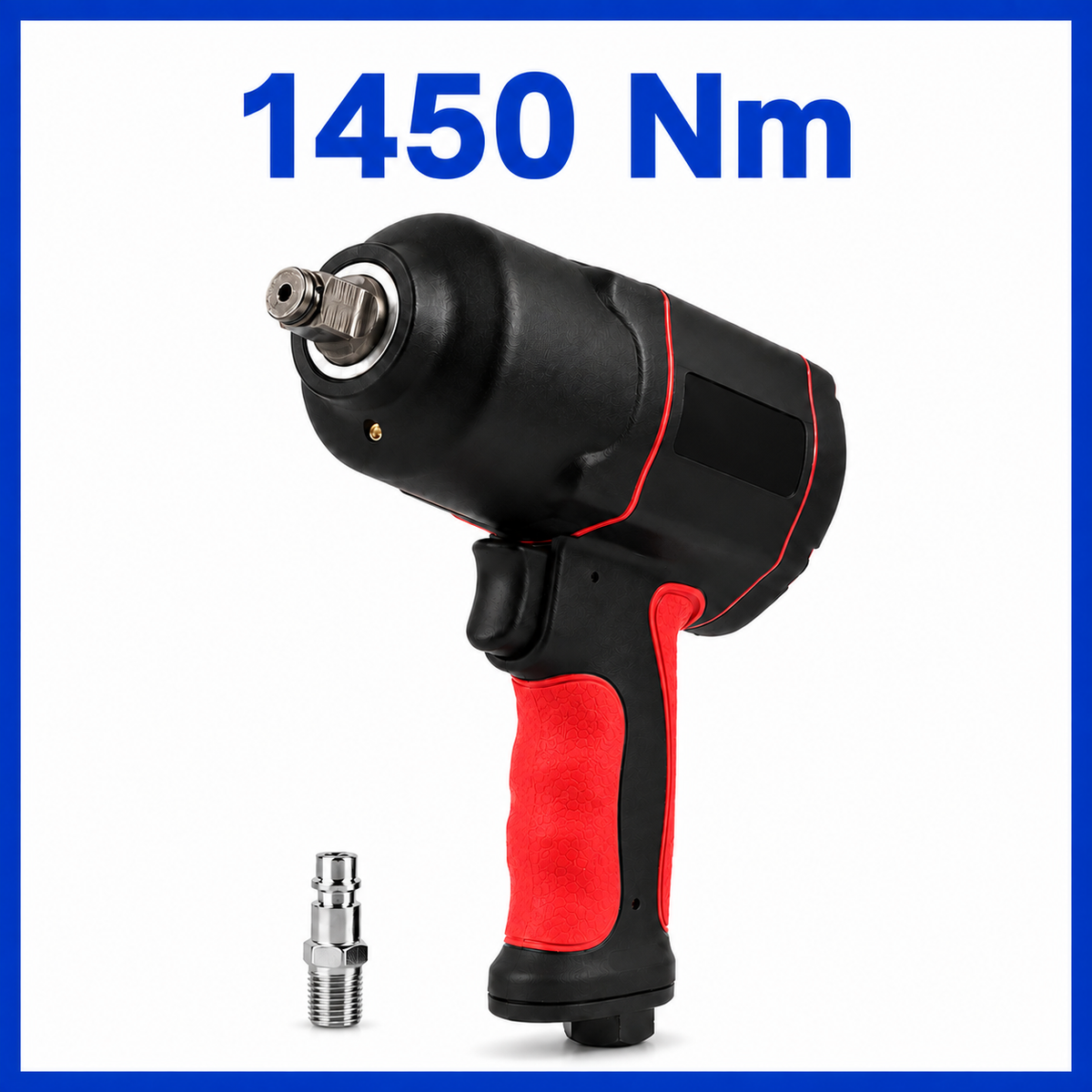 Pistola de Impacto Neumática 1/2" 1450 Nm Profesiona