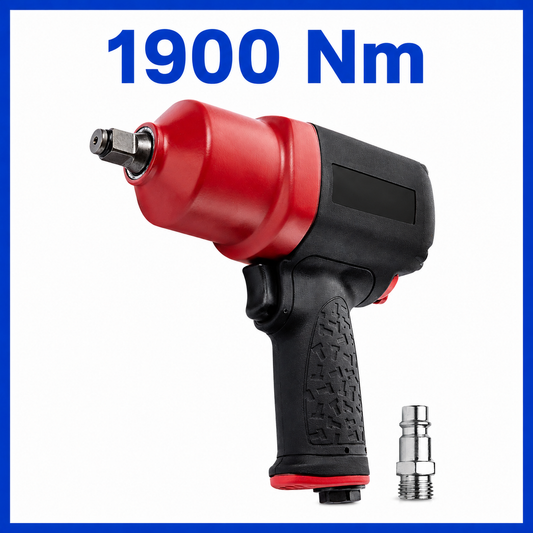 Pistola de Impacto Neumática 1/2" 1900 Nm Profesional