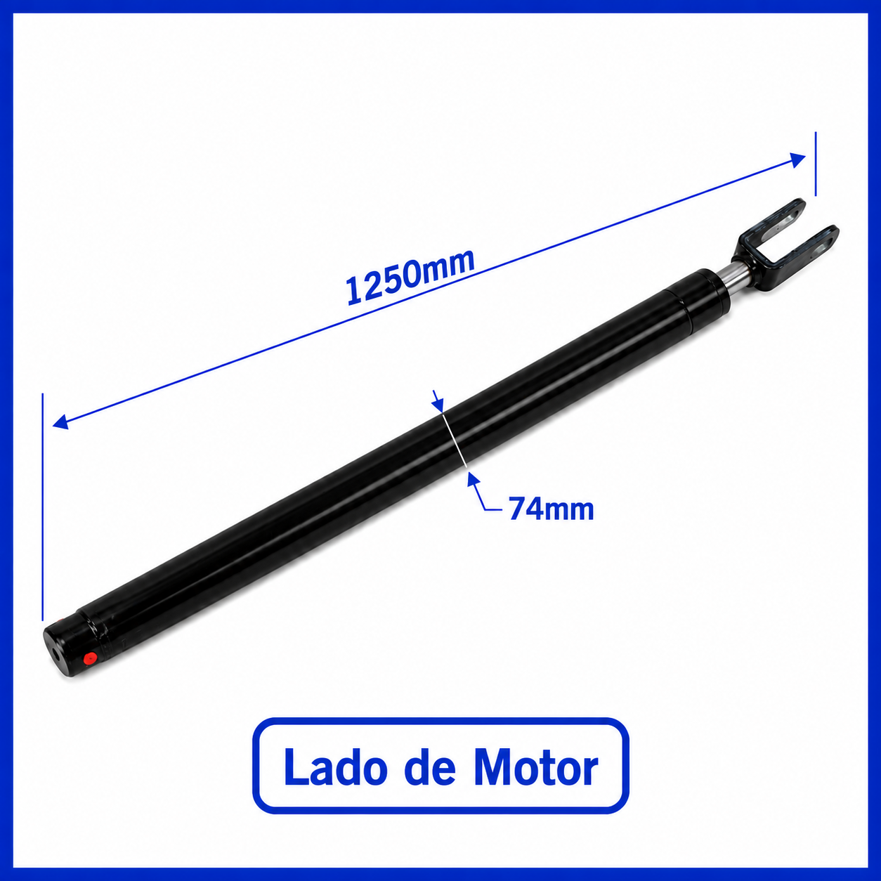 Pistón hidráulico lado motor para elevador de 2 columnas