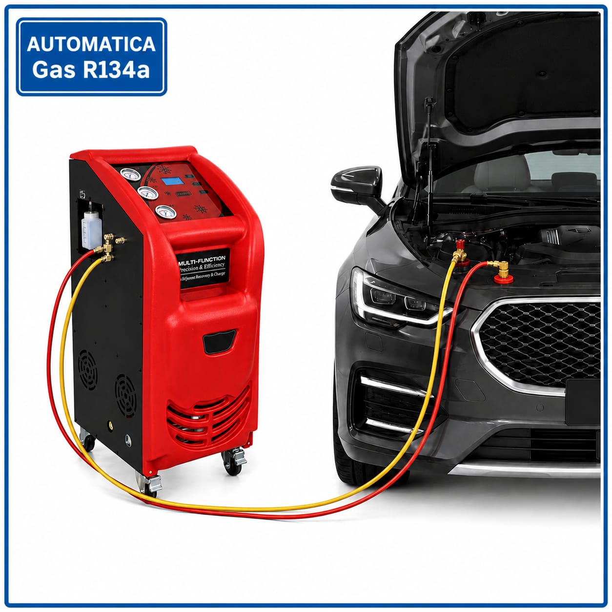 Máquina Carga Gas Aire Acondicionado K913 Automática R134a