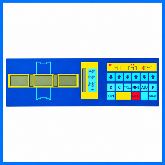 Teclado Membrana para Equilibradora Automática de Ruedas | Panel de Control